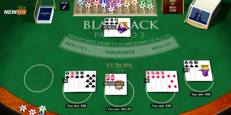 Hướng dẫn cách chọn bàn chơi blackjack phù hợp 