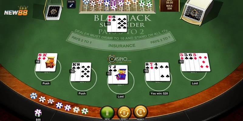 Cách chơi blackjack chuẩn dễ thắng 